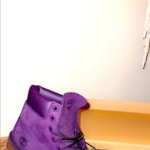 Purple Timberland